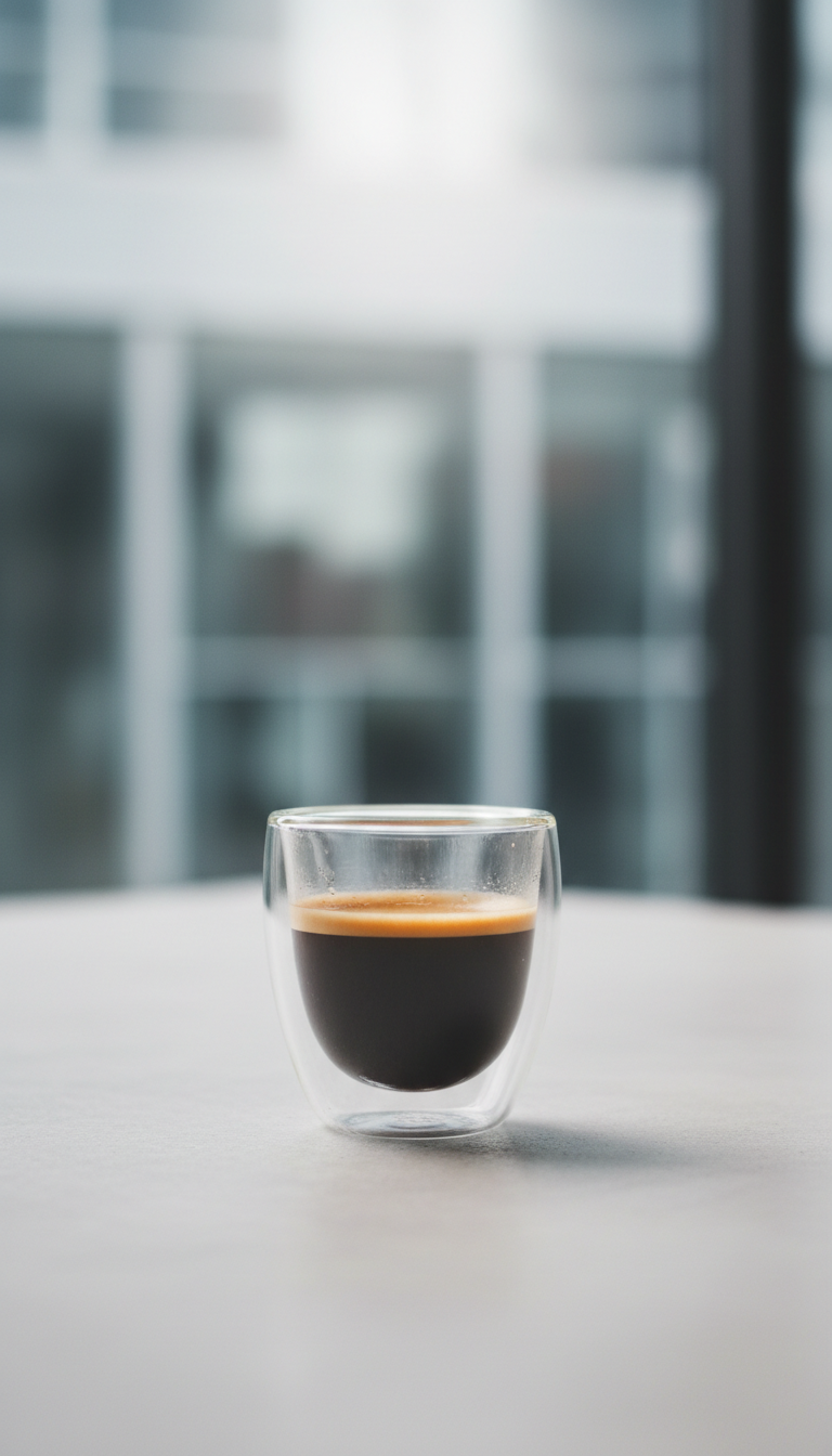 Double-Walled Glass Espresso Cup